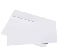  Pochta qogozi konverti ALTA EURO  C65  114 x 229 mm  80 g/m2  yirtib tashlash lentasi (m. - 1203) Oq - 