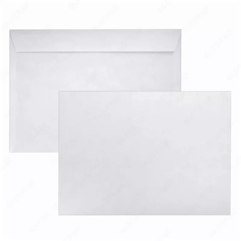 Почтовый бумажный конверт ALTA С5  162 х 229 мм  80г/м2  отрывная лента (Арт. - 160161) Белый