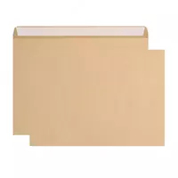 Почтовый крафтовый конверт ALTA С5  162 х 229 мм  80г/м2  отрывная лента (Арт. - 161161) Коричневый