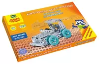 Металлический конструктор №2 Мульти-Пульти Для уроков труда. Супермастер  224 элем. (Арт. - КМ_18713)