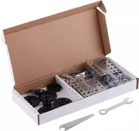  2-metall dizayner 2 kop pulletti maktabi  137 element. (Sanat. - km_20057) - 