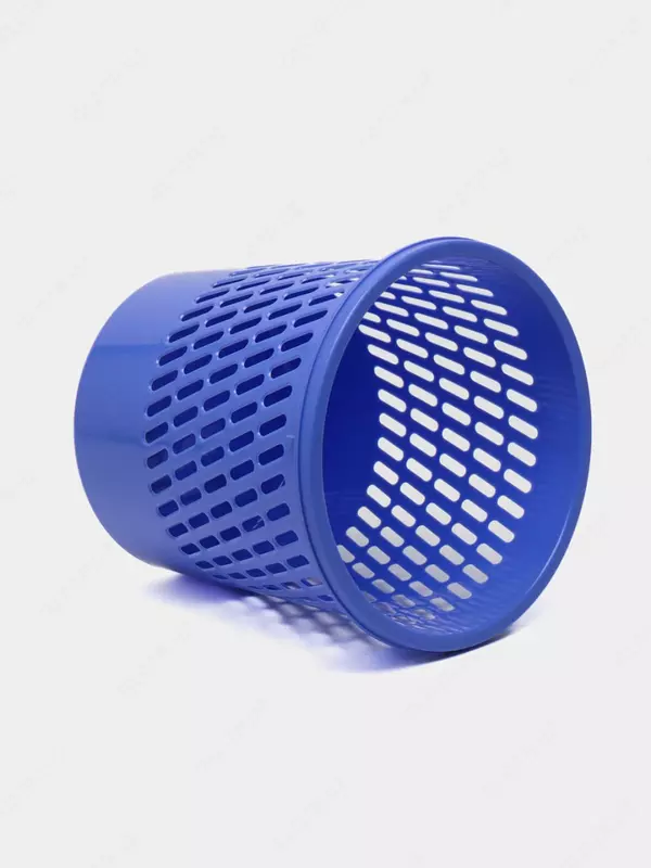  Пластиковая корзина для бумаг Deli (Арт. - 9553) Синяя - 