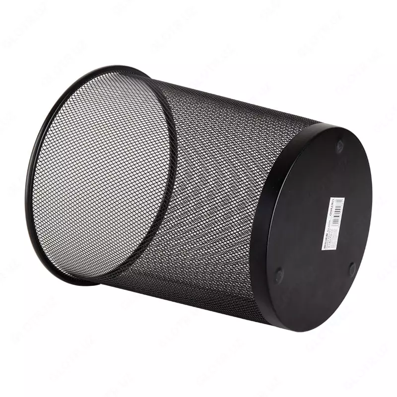  Металлическая корзина для бумаг Deli сетчатая (Арт. - 9188) Черная - 