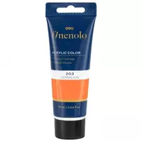 Badiiy akril boyoq № 203 Deli Finenolo  75 ml  naycha (Art. - 75-VR-EC) Qizil/qizil