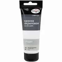 Badiiy akril boyoq № 009 Gamma studiyasi  75 ml  kolba  evro suspenziya (Art. - 280220009) Titan oq