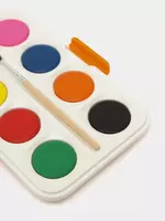  Акварель Deli ColorRun  с кисточкой  8 цв. (Арт. - 20-8-EC) - 