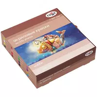  Декоративные акриловые краски Гамма Хобби  пл. баночка  20 мл  16 цв.  карт. уп. (Арт. - 1401201) Только в розницу