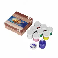 Декоративные акриловые краски Гамма Хобби  пл. баночка  20 мл  9 цв.  карт. уп. (Арт. - 3012197)