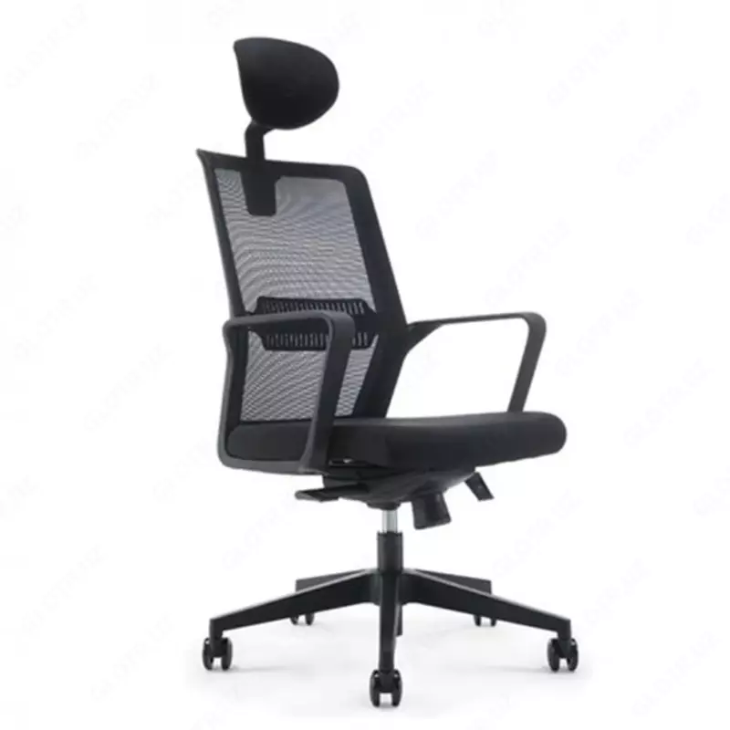  Ofis kreslosi Deli torli orqa  bosh suyagi  yuk ogirligi 120 kg (Art. - 4503) Qora - 