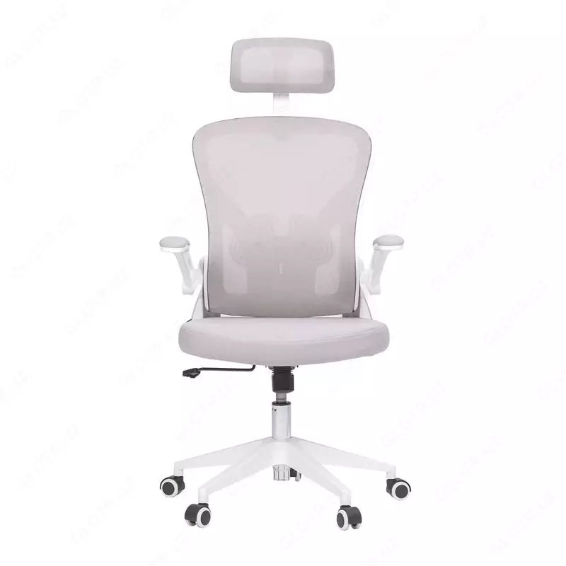 Ofis kreslosi Deli torli orqa  bosh suyagi  yuk ogirligi 120 kg (m. - 91025) Oq