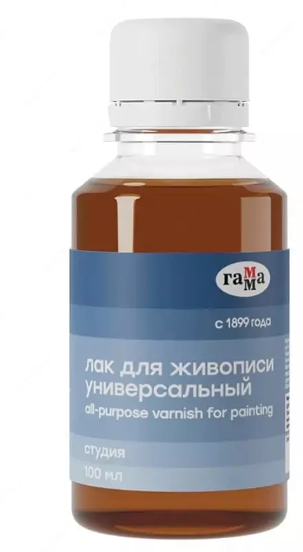  Universal badiiy akril lak Gamma Studio  100 ml  plastmassa. banka (- 909216-modda) Toq/jigarrang - 