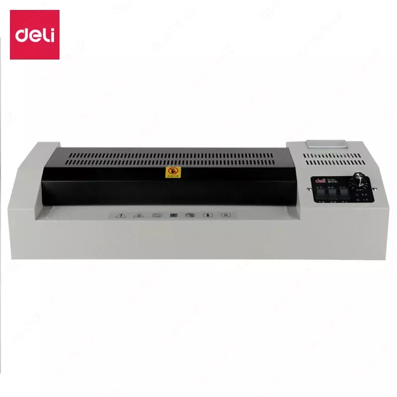 Universal partiyali laminator DELI A3 formati  60 sm/min (m. - 3895) Kulrang