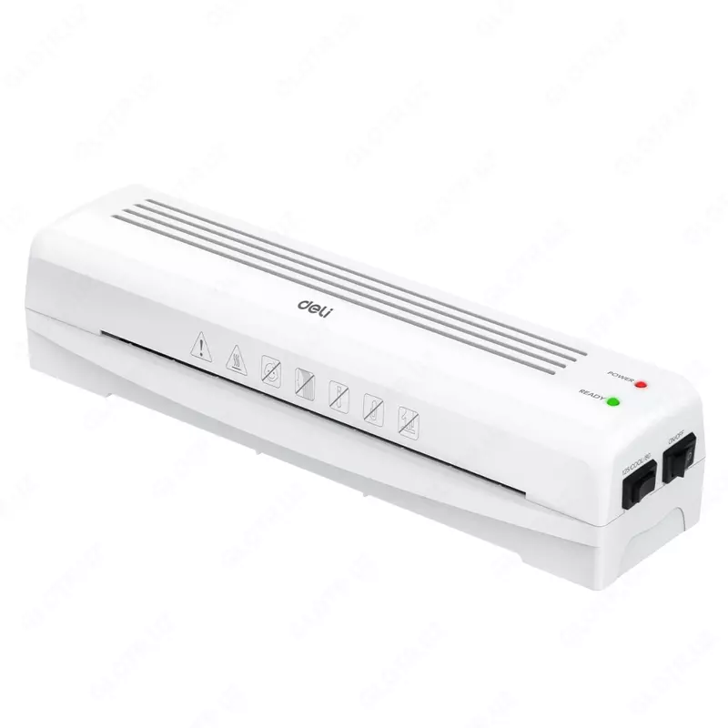   Partiyali laminator DELI A4 formati  32 sm/min (m. - 14378) Oq