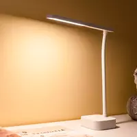 LED stol chiroqchasi DELI 82 x 82 x 286 mm (Art. - 17856) Oq