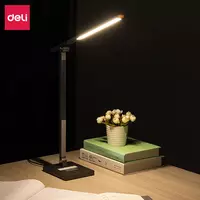  LED stol lampasi DELI 145 x 114 x 430 mm (Art. - 201-LF) Qora - 