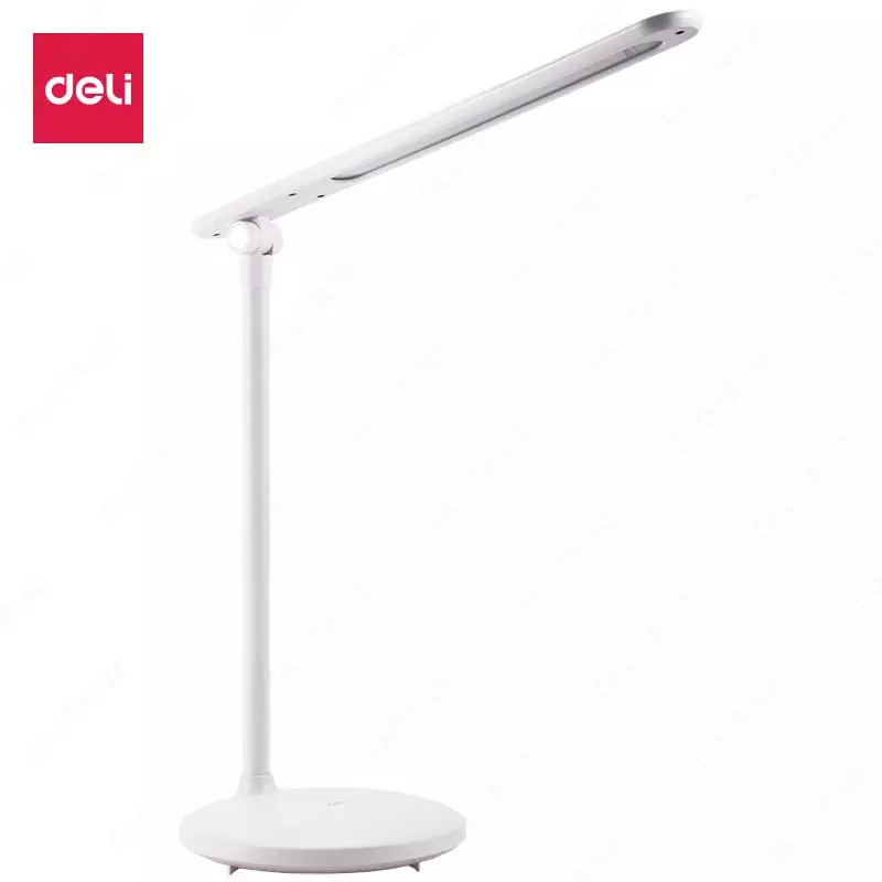 LED stol chiroqchasi DELI  yoqish  4W  18 x 40 x 43 sm (Art. - 4328) Oq