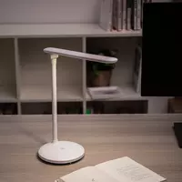  LED stol chiroqchasi DELI  yoqish  4W  18 x 40 x 43 sm (Art. - 4328) Oq Chakana savdo