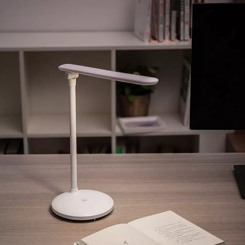  LED stol chiroqchasi DELI  yoqish  4W  18 x 40 x 43 sm (Art. - 4328) Oq Chakana savdo