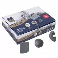  Ластик-клячка Deli ARTE NUEVO  42x42x12 мм  инд. ПВХ уп. (Арт. - 02610-EH) Темно/серый Только в розницу