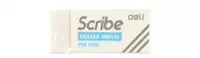  Корректирующий ластик Deli Scribe  42 х 17 х 10 мм  инд. уп. (Арт. - 00110-EH) Белый - 