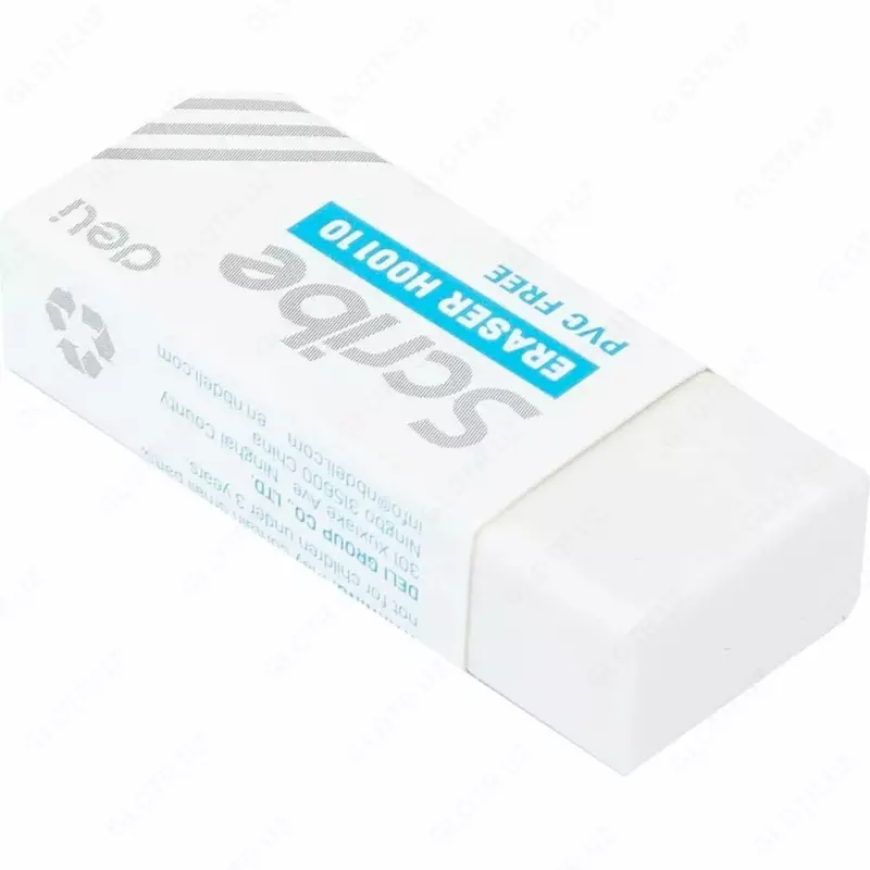 Корректирующий ластик Deli Scribe  42 х 17 х 10 мм  инд. уп. (Арт. - 00110-EH) Белый