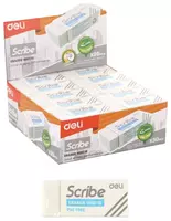   Корректирующий ластик Deli Scribe  42 х 17 х 10 мм  инд. уп. (Арт. - 00110-EH) Белый