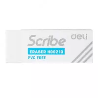 Корректирующий ластик Deli Scribe  54 х 20 х 10 мм  инд. уп. (Арт. - 00210-EH) Белый