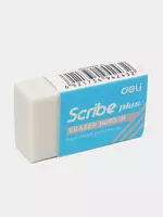 Корректирующий ластик Deli Scribe Plus  40 х 22 х 12 мм  инд. уп. (Арт. - 00310-EH) Белый