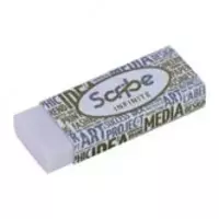 Корректирующий ластик Deli Scribe Infinite  46 х 30 х 11 мм  инд. уп. (Арт. - 00610-EH) Белый