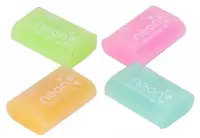  Tuzatish ochirgichi Deli Neon  39 x 27 x 12 mm  karta. paket (Art. - 01000-EH) Neon assortimenti - 