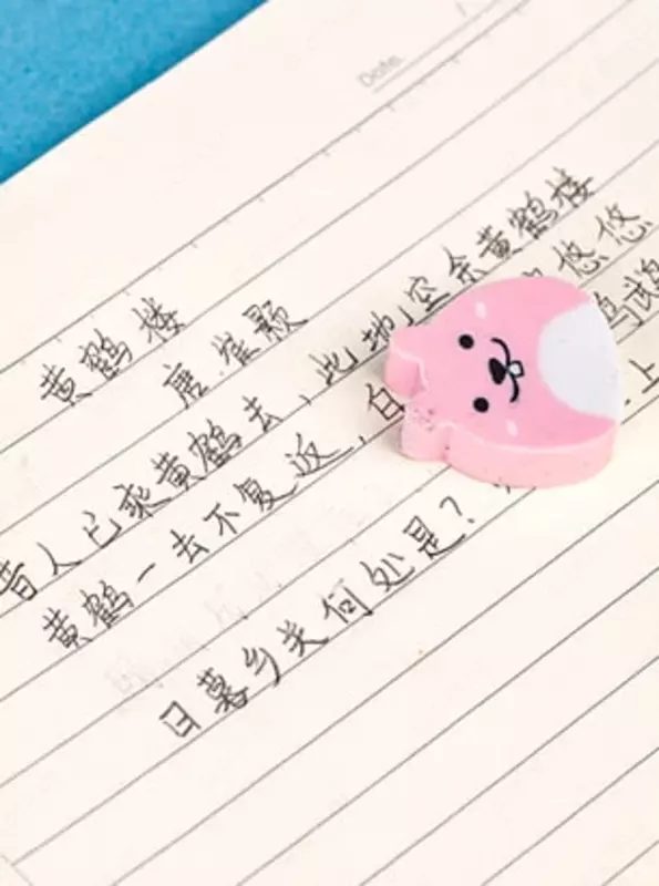  Корректирующий ластик Deli Animal Family   22 шт  туба (Арт. - 71055) Цветное ассорти - 