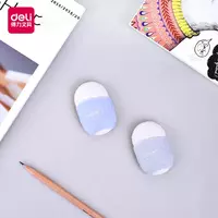  Tuzatuvchi oval silgi Deli 62 x 43 mm  ind. plast. paket (m. - 71084) Assortiment - 