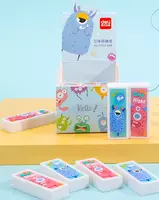  Корректирующий ластик Deli Монстрики  54 х 20 х 23.5 мм  инд. уп. (Арт. - 71134) Цветное ассорти - 