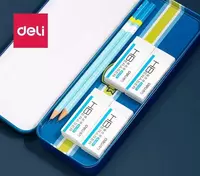  Корректирующий ластик Deli 47 х 20 х 12 мм  инд. уп. (Арт. - 7532) Белый - 