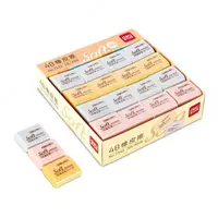   Корректирующий ластик Deli Soft  36.7 х 32.5 х 14.5 мм  инд. уп. (Арт. - 75423) Цветное ассорти