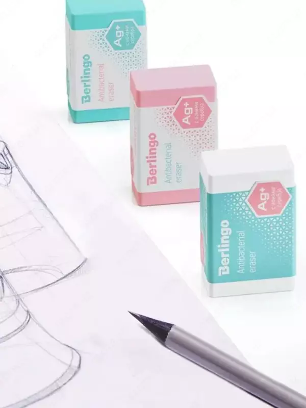  Berlingo tuzatish ochirgichi Antibakterial  42 x 26 x 17 mm  blister (Art. - BLc_00640) Assortiment Chakana savdo