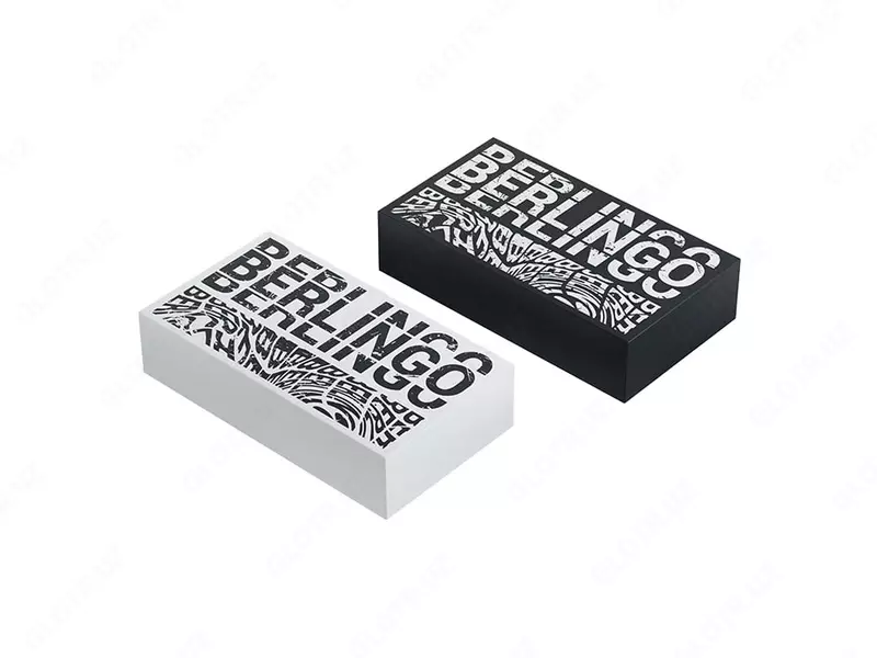 Корректирующий ластик Berlingo Monochrome  45 х 25 х 10 мм  ПВХ. карт. уп. (Арт. - BLc_00S01) Черный/Белый