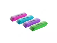 Корректирующий ластик Berlingo Stripes  50 х 19 х 9 мм  карт. уп. (Арт. - BLc_00600) Цветное ассорти