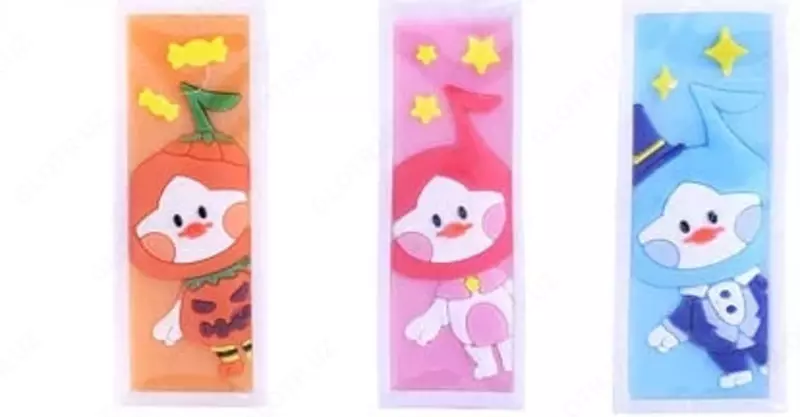 Корректирующий ластик Deli Little Sinnger  54 х 20 х 10 мм  карт. инд. уп. (Арт. - 306-EH) Цветное ассорти