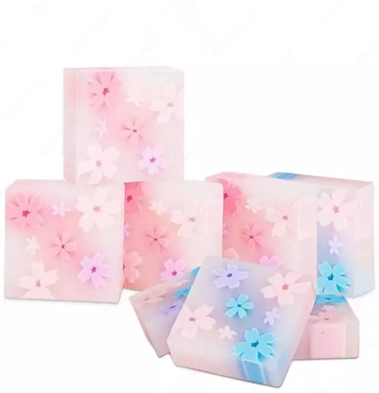 Корректирующий ластик Deli Sakura  35 х 35 х 11 мм  карт. уп. (Арт. - 71135) Цветное ассорти