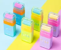 Корректирующий роликовый ластик Deli VP 154  60 х 26 х 16 мм  пласт. держатель (Арт. - 154-VP) Цветное ассорти