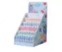   Картонный дисплей с корректирующими ластиками Deli ХР-2   216 шт (Арт. - 2-XP) Цветное ассорти