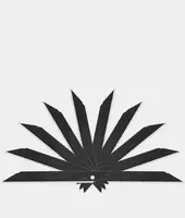 Сменные лезвия для канцелярского ножа Deli металл  9 мм  угол 30 гр. уп. пласт. пенал  10 шт. (Арт. - 2015)