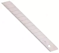  Сменные лезвия для канцелярского ножа Deli PRO металл  9 мм  уп. пласт. пенал  10 шт. (Арт. - 2012) - 