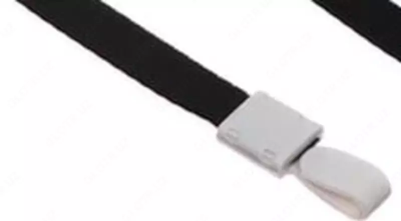  Deli nishoni tasmasi neylon  450 x 15 mm (Art. - 8353bk) Qora - 