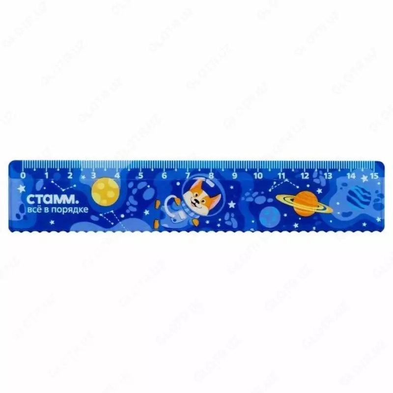  Olchov plastik olchagich Stamm Cosmos  15 sm  tolqinsimon qirrasi  PVX korpus (Art. - LN-30535) - 