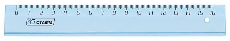 Plastik olchov olchagichi Stamm 16 sm  PVX korpus (Art. - LN1000) Moviy