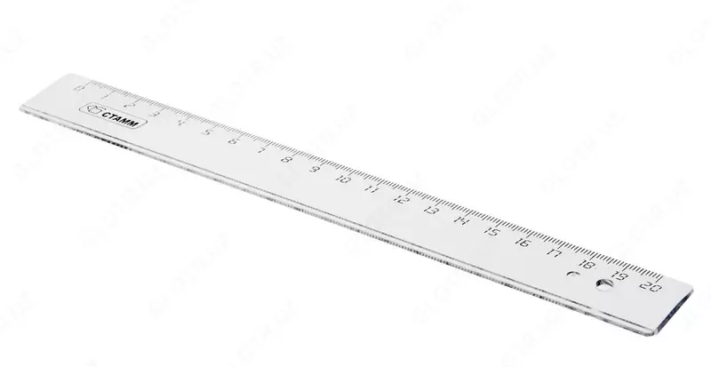 Plastik olchov olchagich Stamm 20 sm  PVX korpus (Art. - LN-13) Shaffof