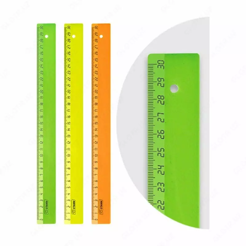   Plastik olchov olchagich Stamm Neon kristalli  30 sm (Art. - LN31) Neon assortimenti