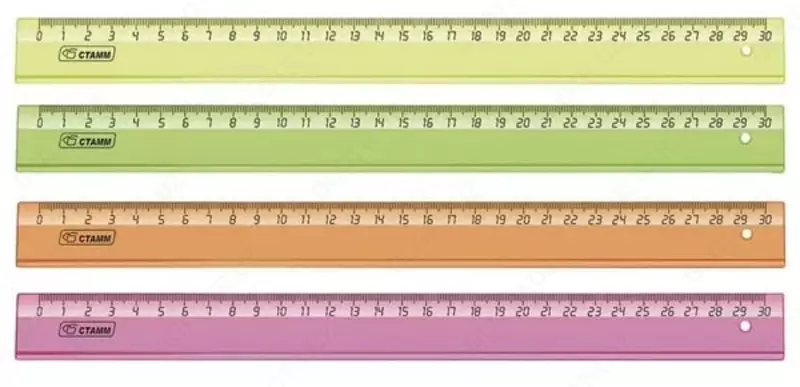 Plastik olchov olchagich Stamm Neon kristalli  30 sm (Art. - LN32) Neon assortimenti